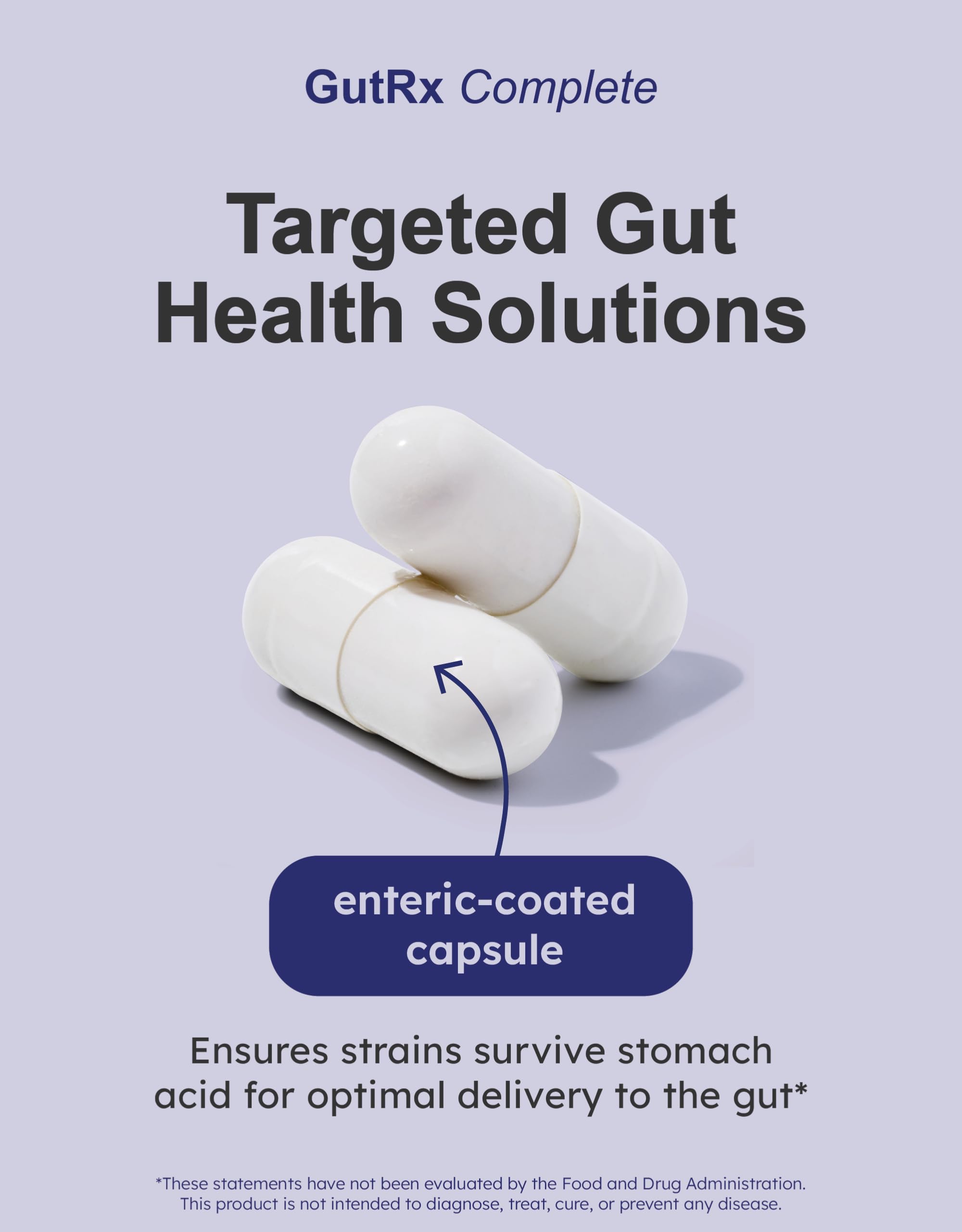 GutRx Complete pairing with GutRx Daily showing synergy for regularity and comfort.