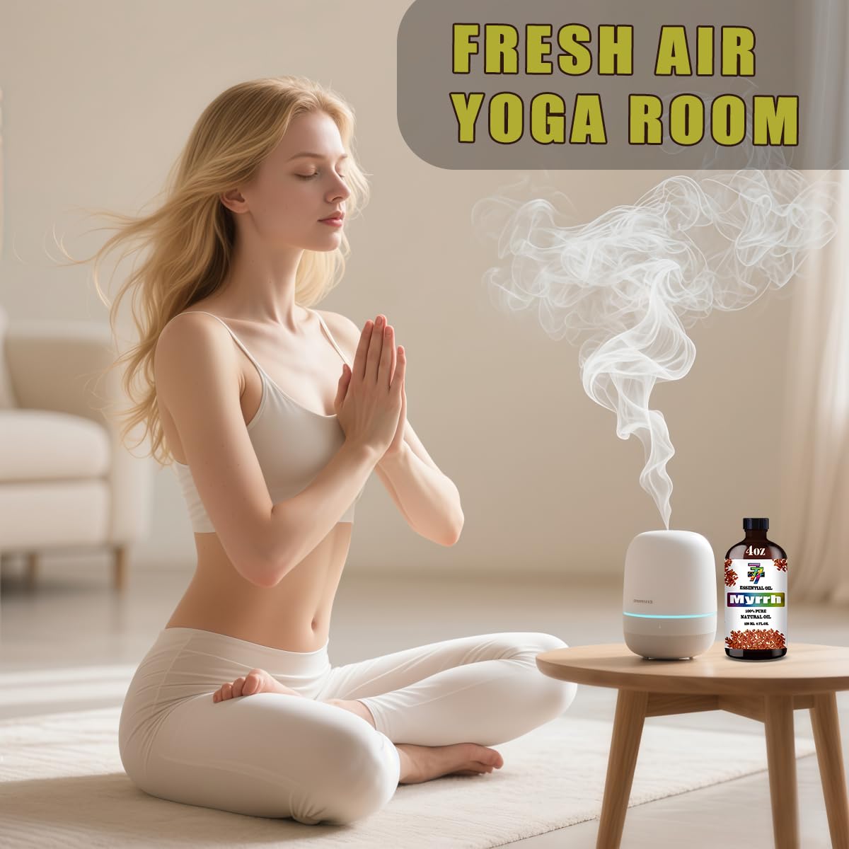 GV77ZF Myrrh oil for diffuser aromas and calming ambience.