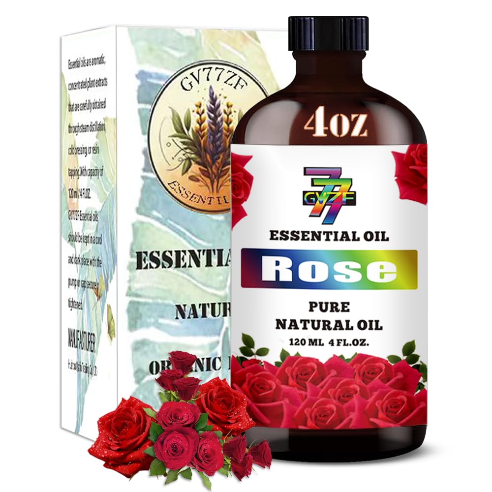 GV77ZF Rose Essential Oil delivers a luxurious, lasting floral scent.