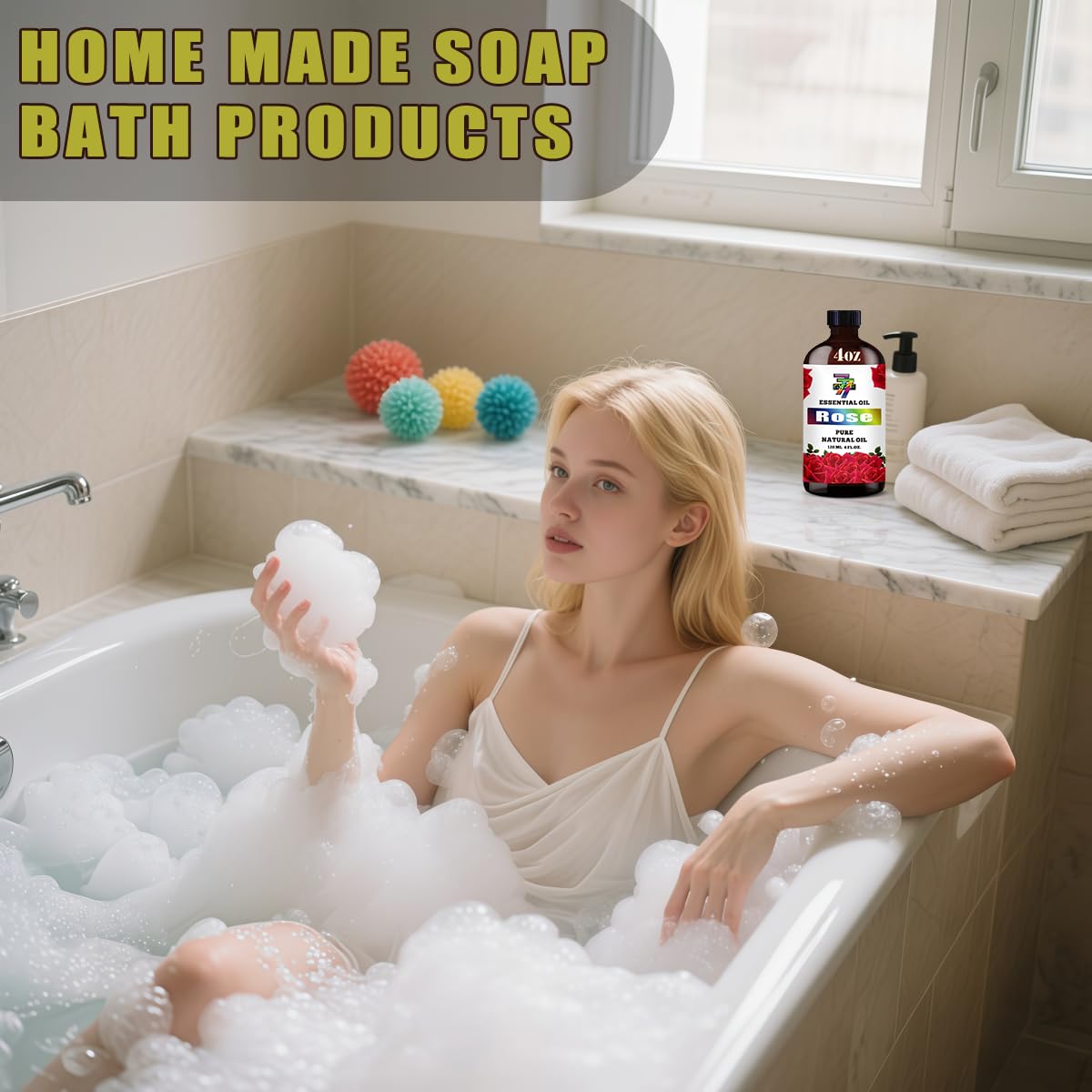 GV77ZF Rose Essential Oil adds floral notes to soaps and candles.