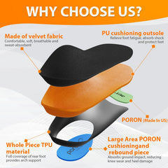Gviipk ergonomic design boosts stability during standing and walking.