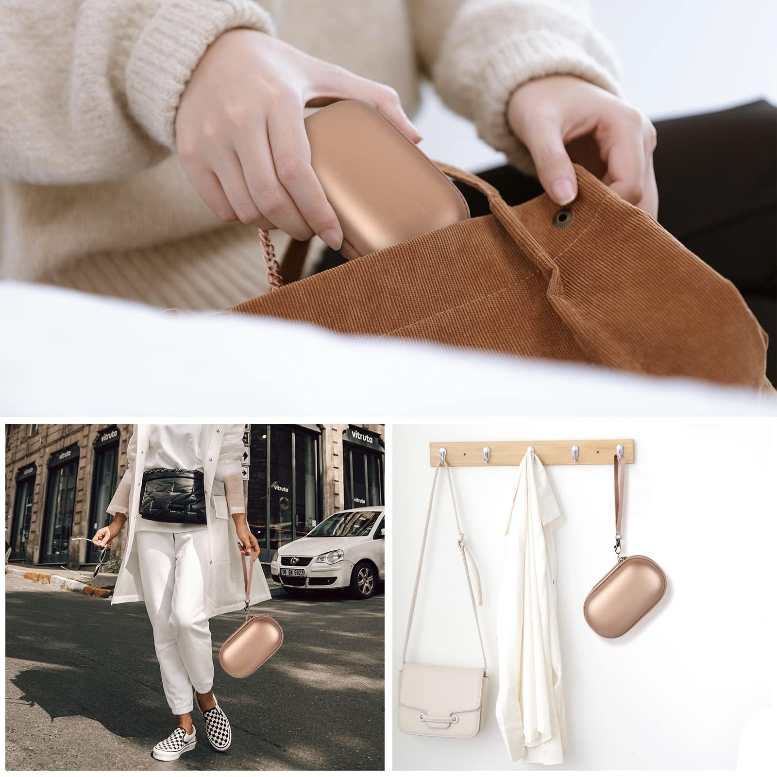 GWCASE travel-ready 2-in-1 eyewear organizer for business trips.