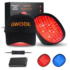 GWODE Laser Cap front view for comfortable daily wear at home.