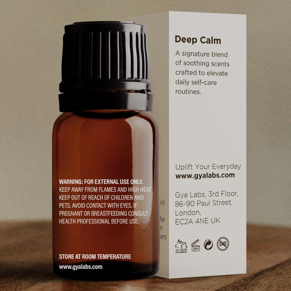 Gya Labs Deep Calm: difusor en uso para crear ambiente relajante.