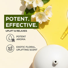 Gya Labs Jasmine Essential Oil skin application for glow and nourishment.