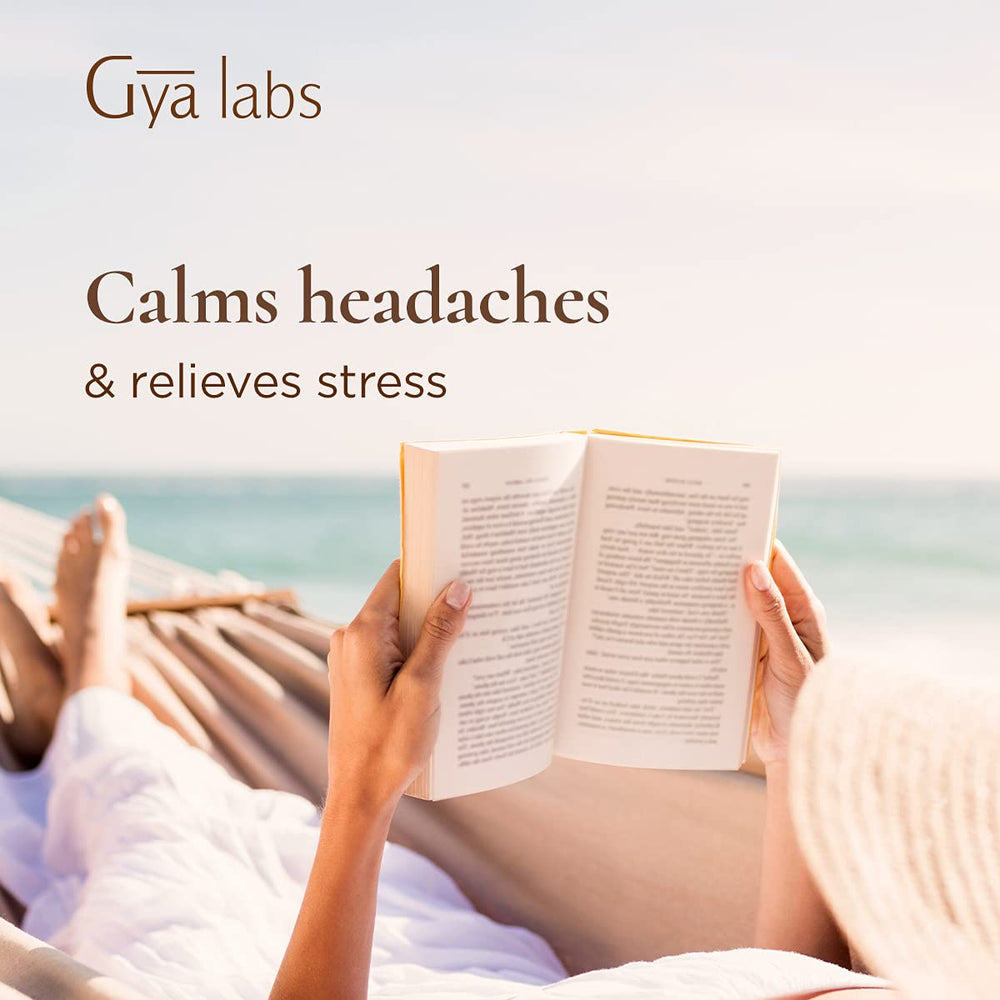 Gya Labs Peppermint Hydrosol aromatherapy mist for calming spaces.