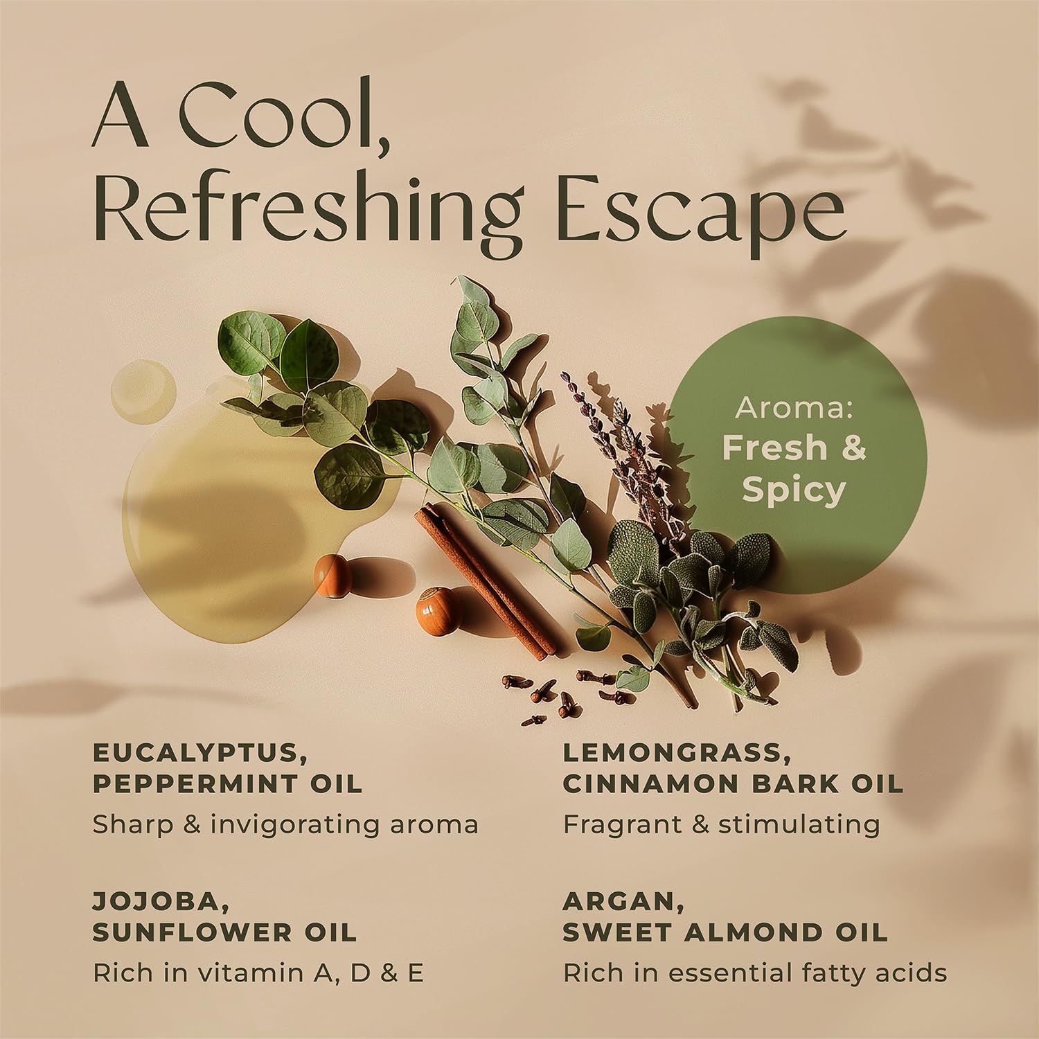 Gya Labs Soothing Massage Oil warmth application suggests soothing warmth after workouts.