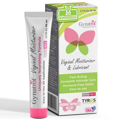 Gynatrof vaginal moisturizer with applicator for quick relief and daily hydration