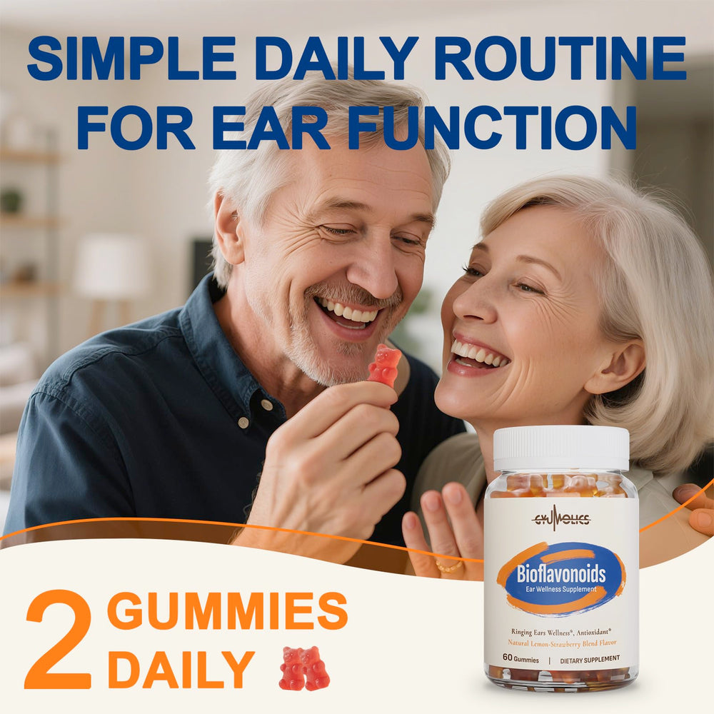 Gyumolics lemon-berry aroma hint signaling refreshing flavor profile for daily snacking.