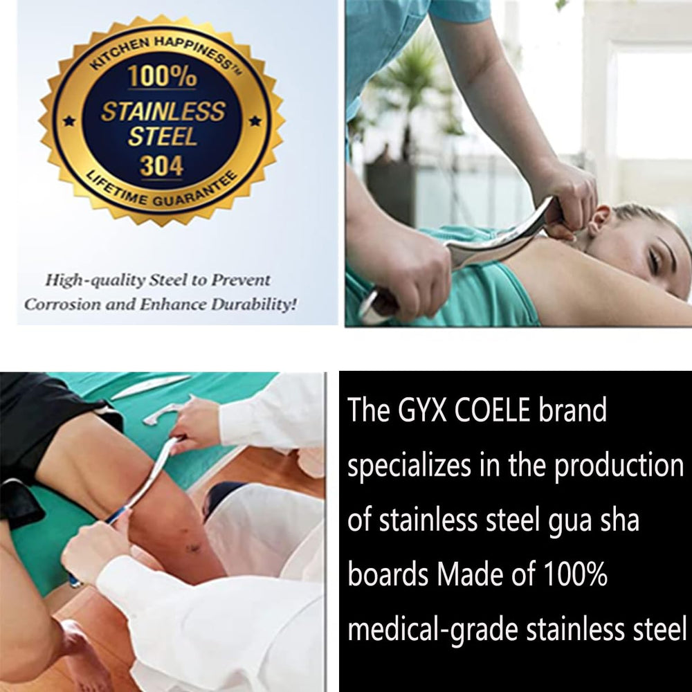 GYX COELE myofascial-release-demo shows tool versatility for deep tissue work