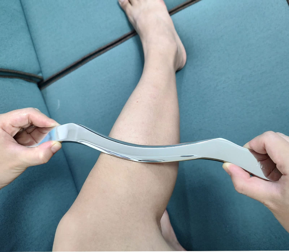 GYX COELE stainless steel gua sha bar with durable mirror finish