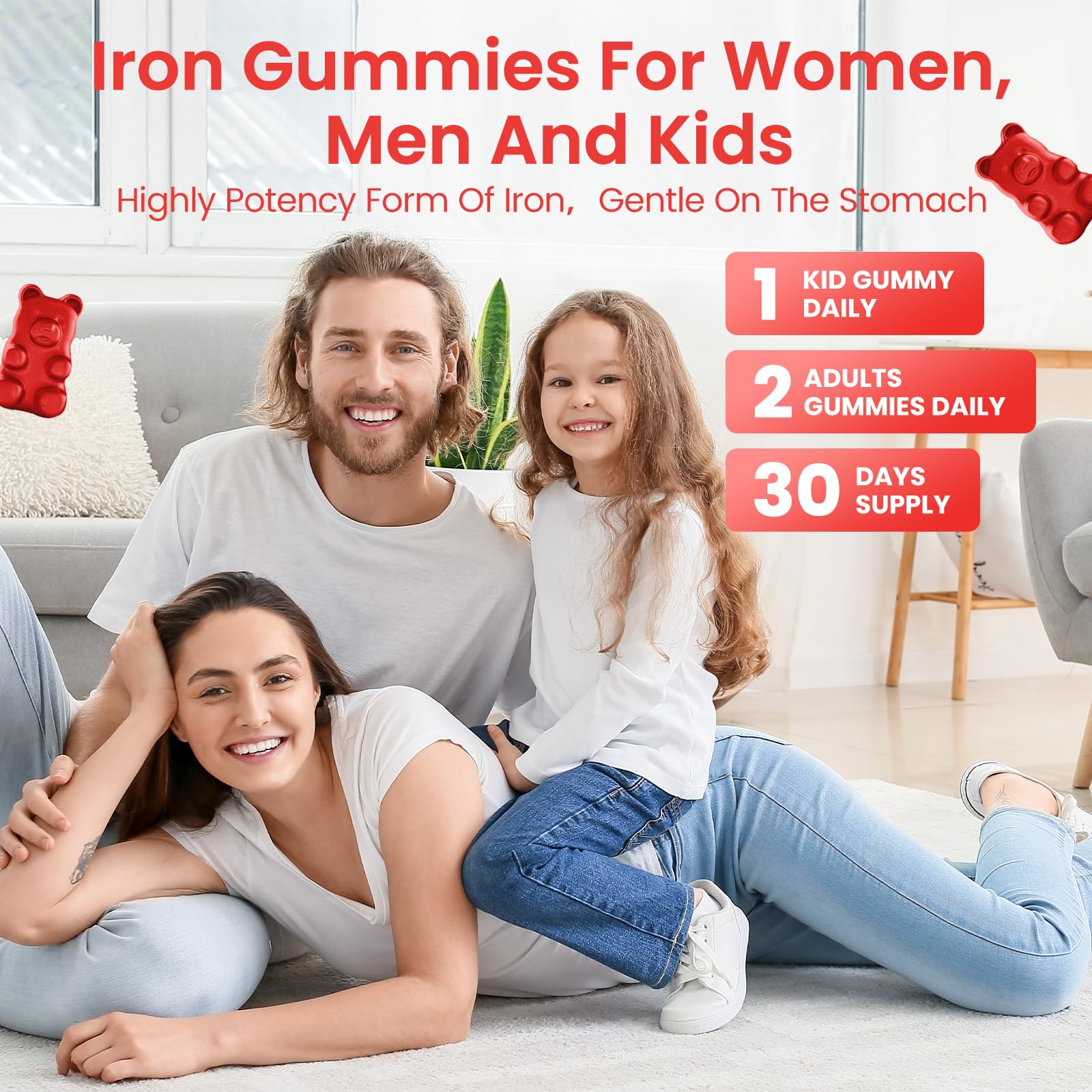 GZ HAOYUAN Beetroot-enhanced iron gummies for gentle daily use.