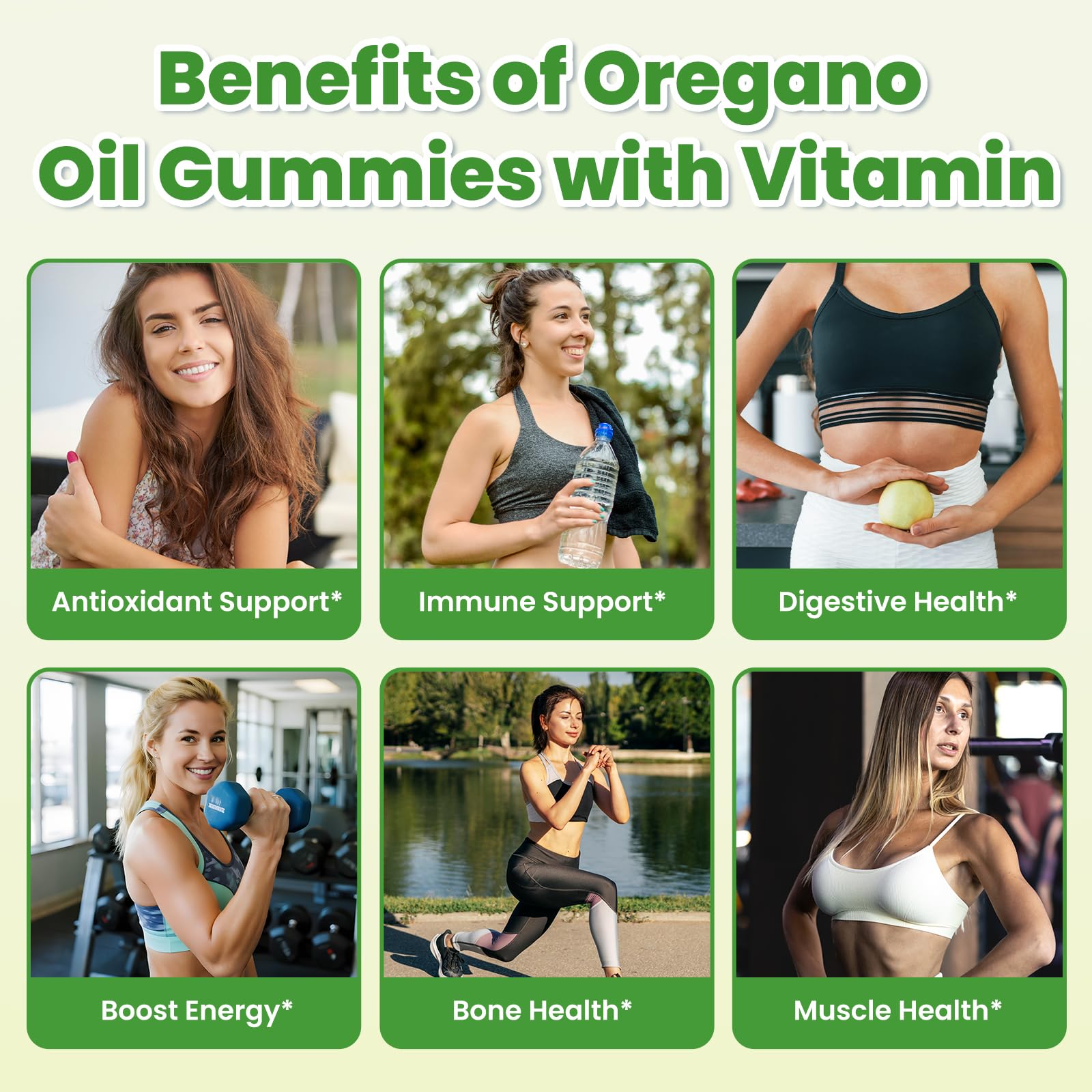 GZ HAOYUAN Oil of Oregano Gummies carvacrol rich oregano shows primary active