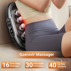 Gzerovir back-shoulders-legs massage head focuses on large muscle zones.