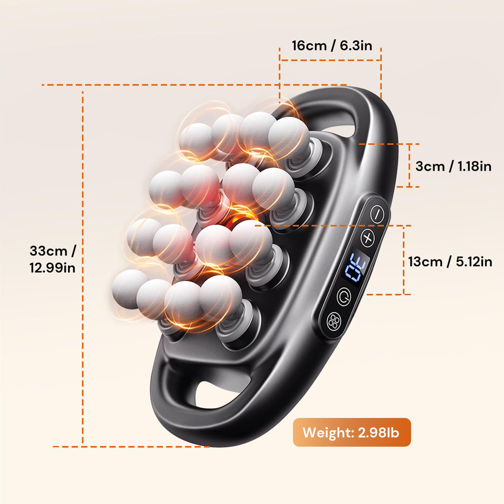 Gzerovir deep tissue neck massager targets neck stiffness with focused pressure.