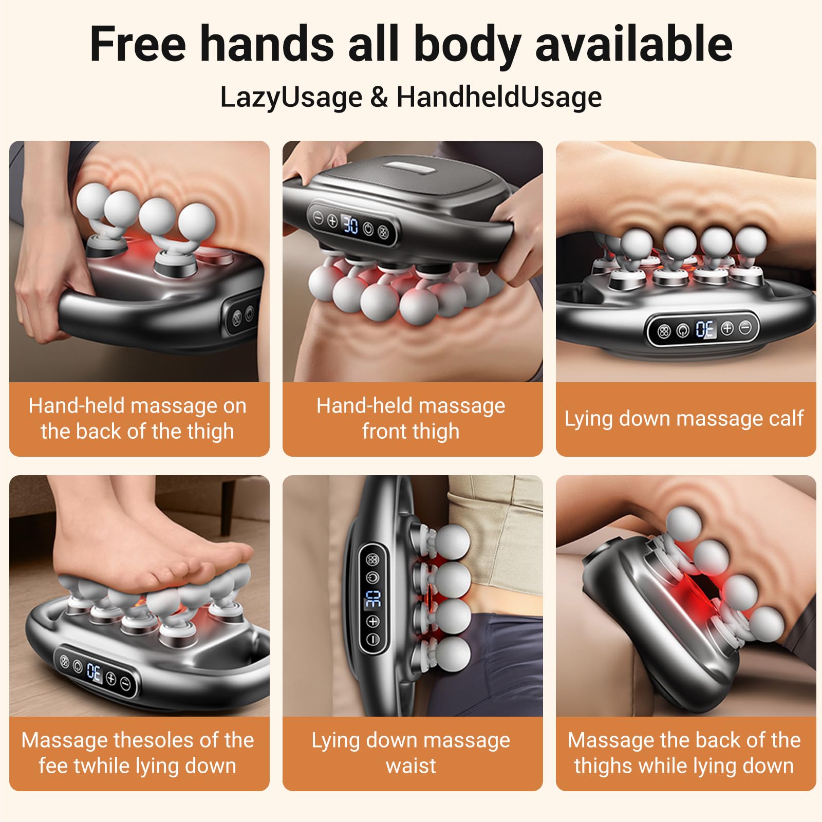 Gzerovir compact massager gun in action after workouts.