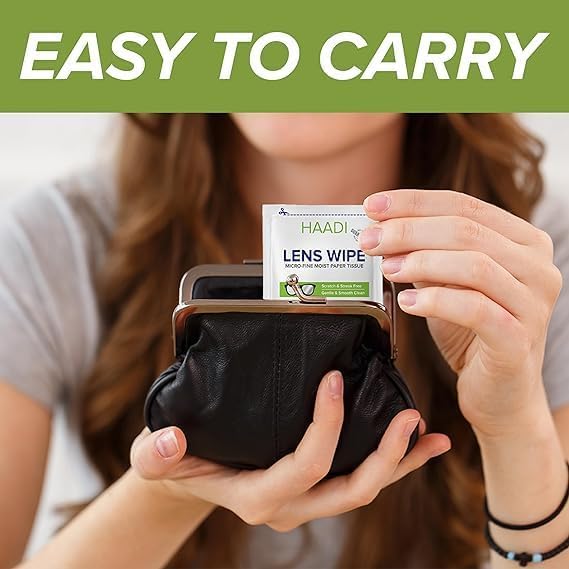 HAADI screens and electronics wipes; safe on displays and helps reduce streaks on devices.