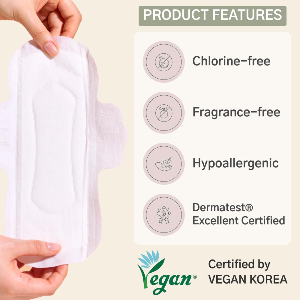 H.A.C PLUS Hyye cotton soft topsheet closeup conveys gentle skin feel.