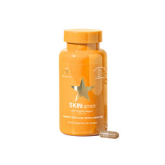 HAIRtamin SKINtamin bottle front for daily skin support.