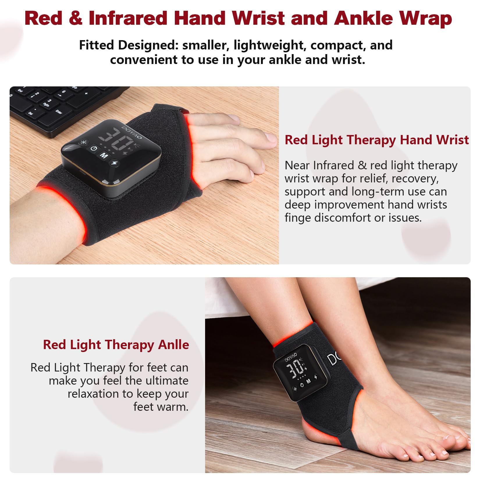 HAIYUE adjustable timer and pulse mode for customized sessions