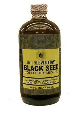 HalalEveryDay raw oil from Nigella Sativa delivers a dark, potent profile.