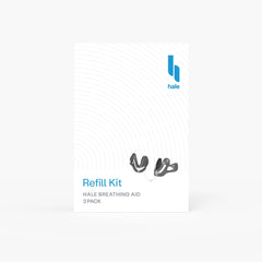 Hale nasal breathing aid packaging showcases discreet, drug-free relief for nasal obstruction.