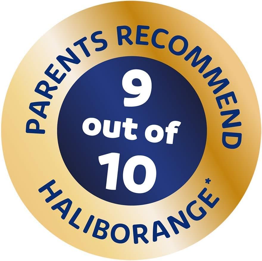 Haliborange packaging box highlighting delivery offers