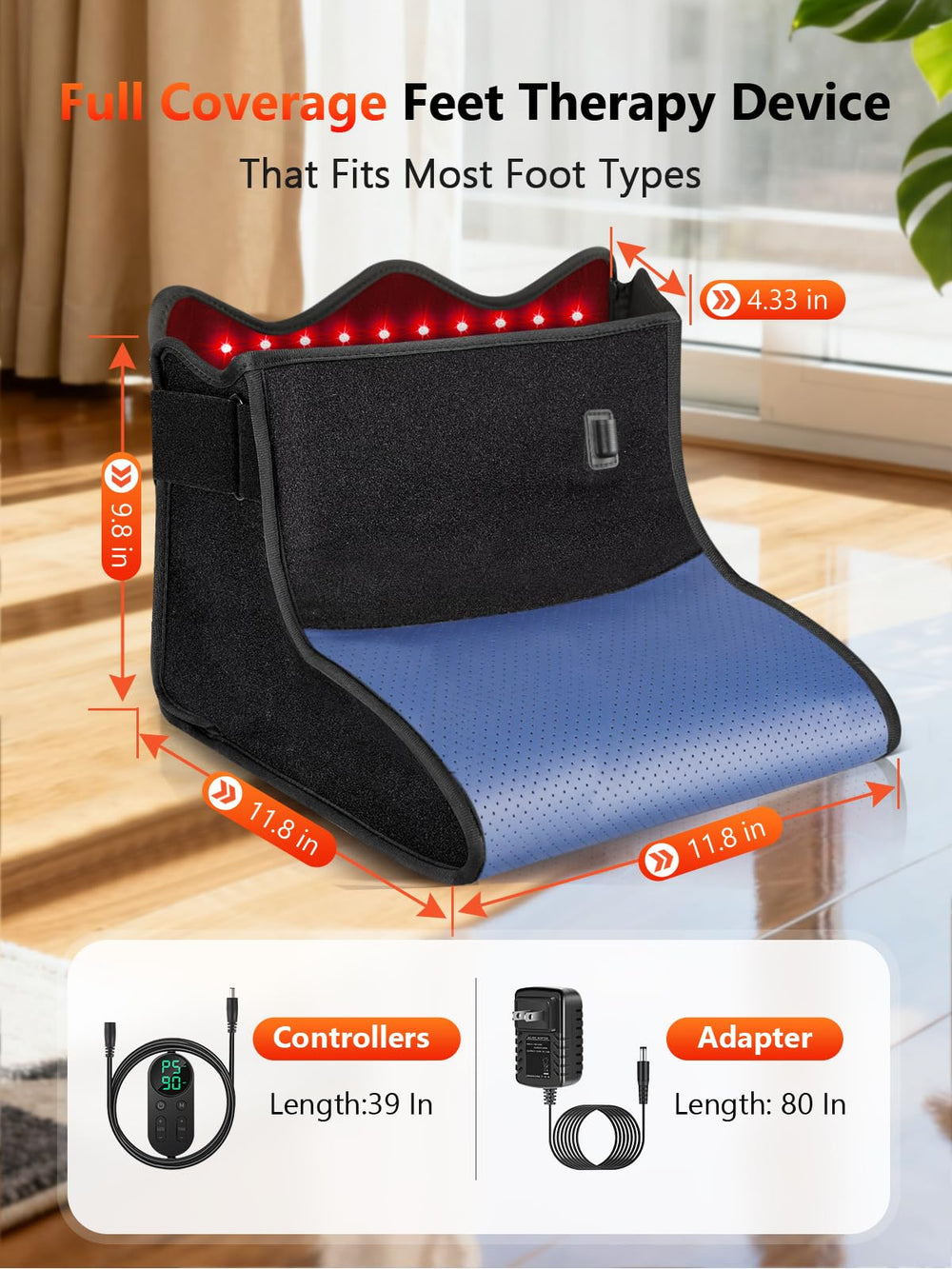 HALIDODO three-in-one chips LED array delivers dual wavelengths therapy.