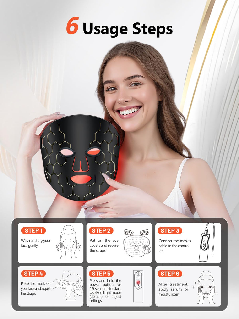 HALIDODO travel-friendly design shows compact, portable skincare on the go