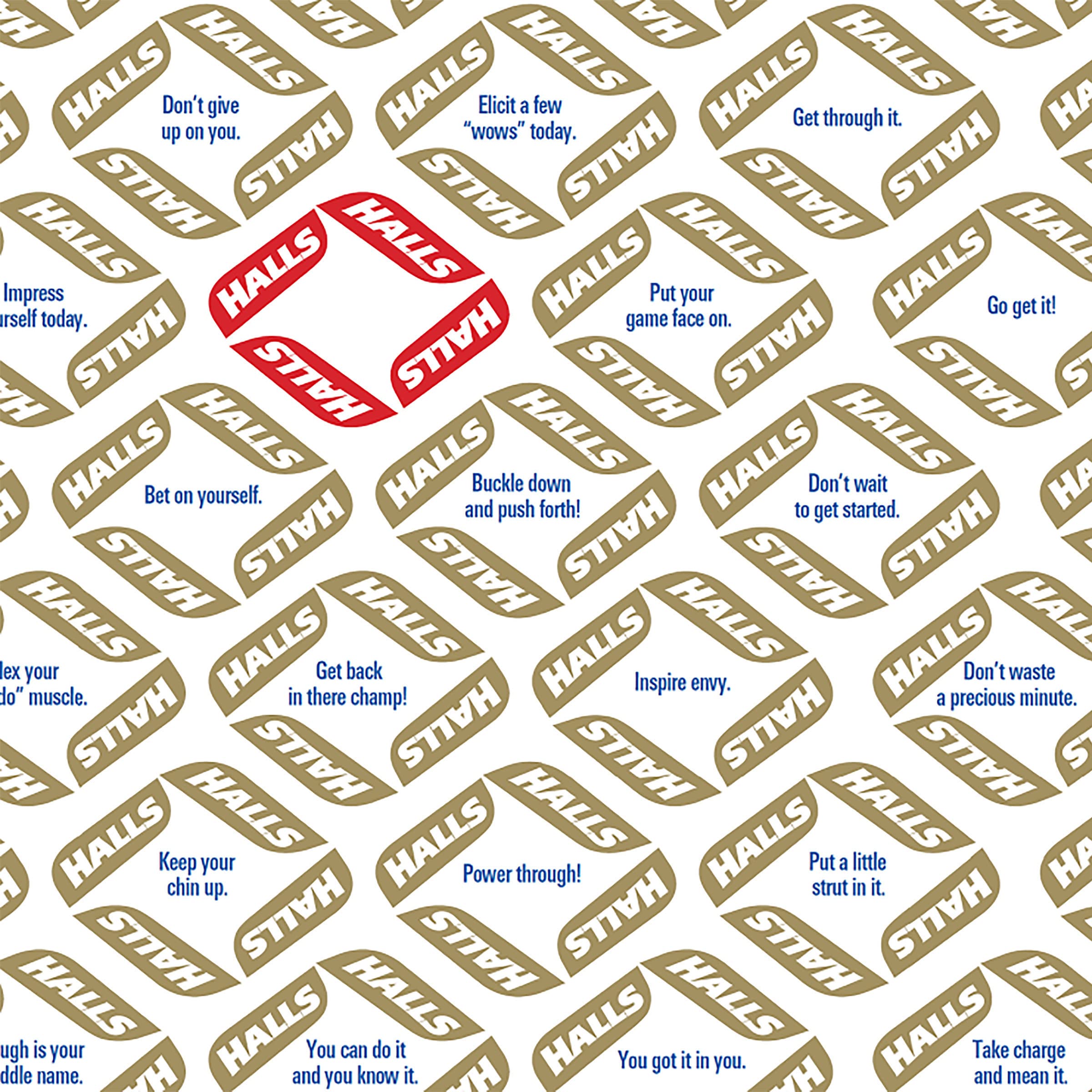 HALLS Defense 30 lozenges stacked for daily use