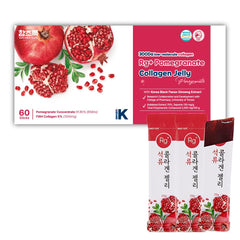 HAMCHOROK RG+ pomegranate jelly label close-up for premium skincare notes