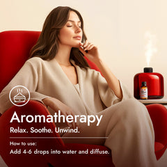 H'ana Rose Essential Oil applied to skin for hydration.