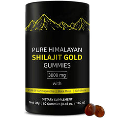 Hanachi Shilajit Gummies box signals convenient energy support for daily activities.