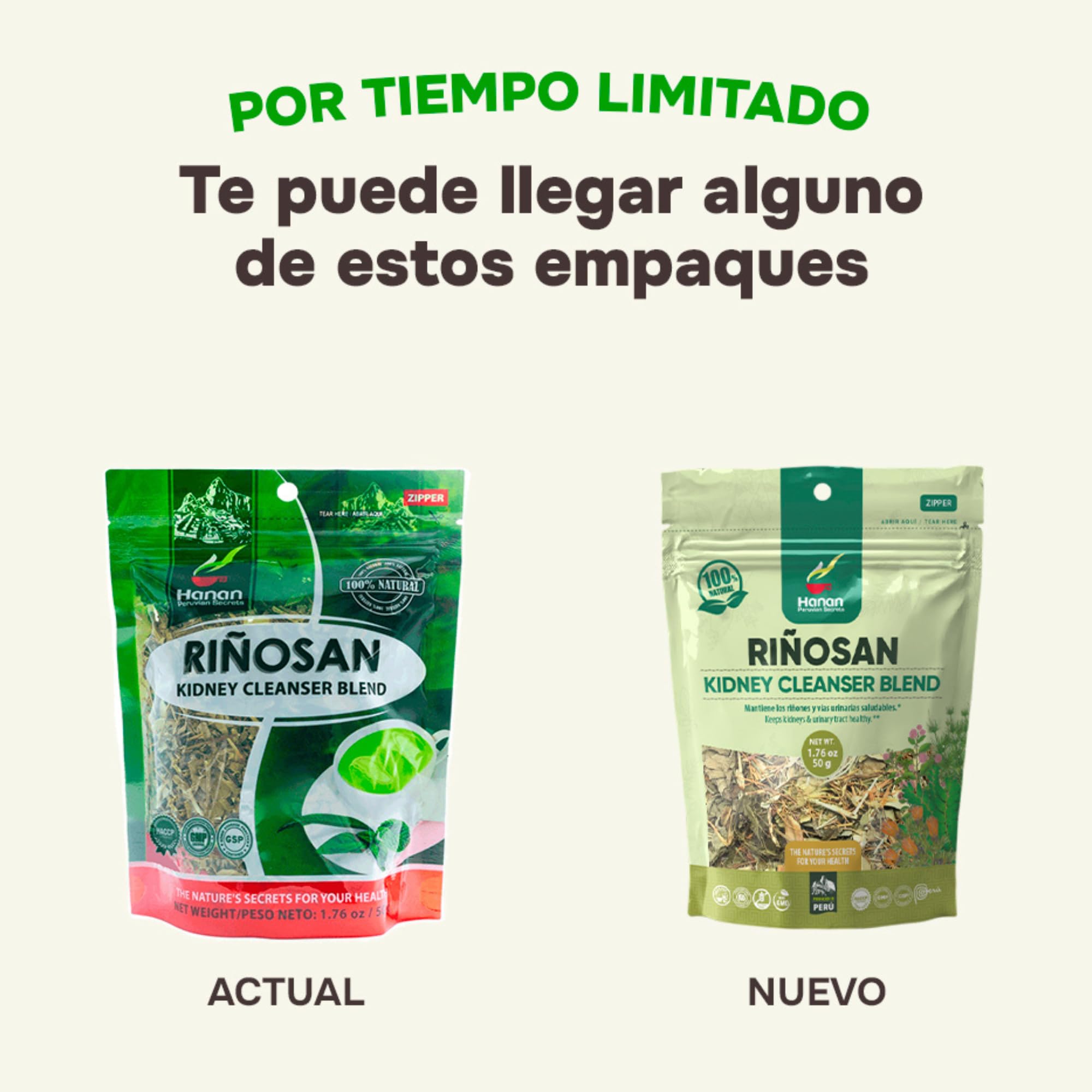Hanan Riñosan tea bag with cat's claw invites gentle cleansing rituals and wellbeing