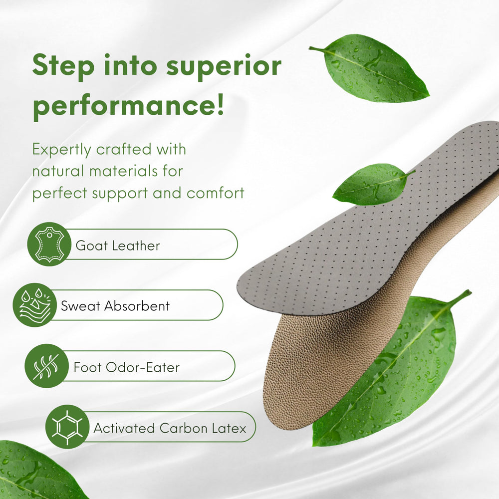 Handarte ultra-thin design fits without crowding your shoes.