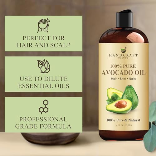 Handcraft Blends Avocado Oil skin moisturizer for soft, smooth skin