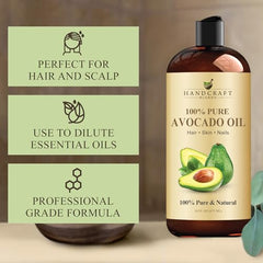 Handcraft Blends Avocado Oil skin moisturizer for soft, smooth skin