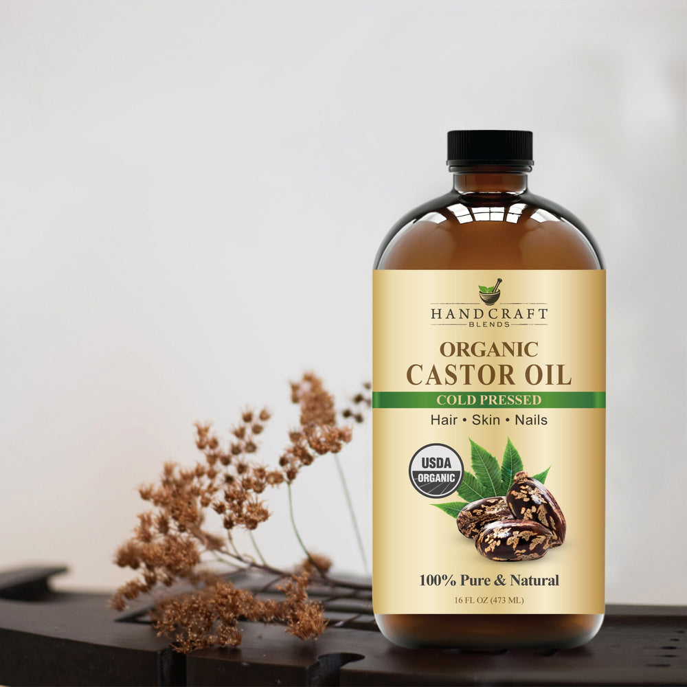Handcraft Blends castor oil for skin massage and moisturization
