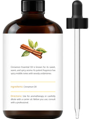 Closeup of Handcraft Blends cinnamon oil dropper for precise blending