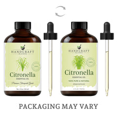 Handcraft Blends citronella oil with glass dropper for precise dosing in DIY blends.