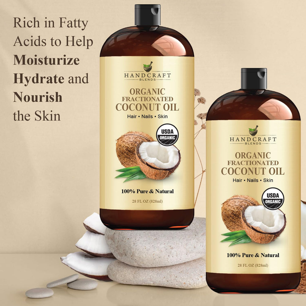 Spa setting with Handcraft Blends coconut oil for a calming massage