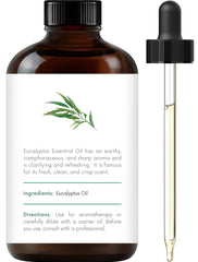 Gotero de Handcraft Blends para dosificar aceite de eucalipto con precisión.