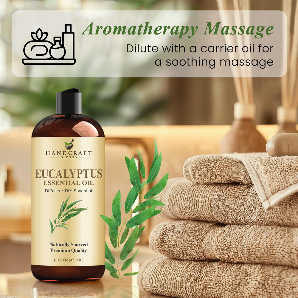 Handcraft Blends eucalyptus oil bulk size supports frequent DIY projects.