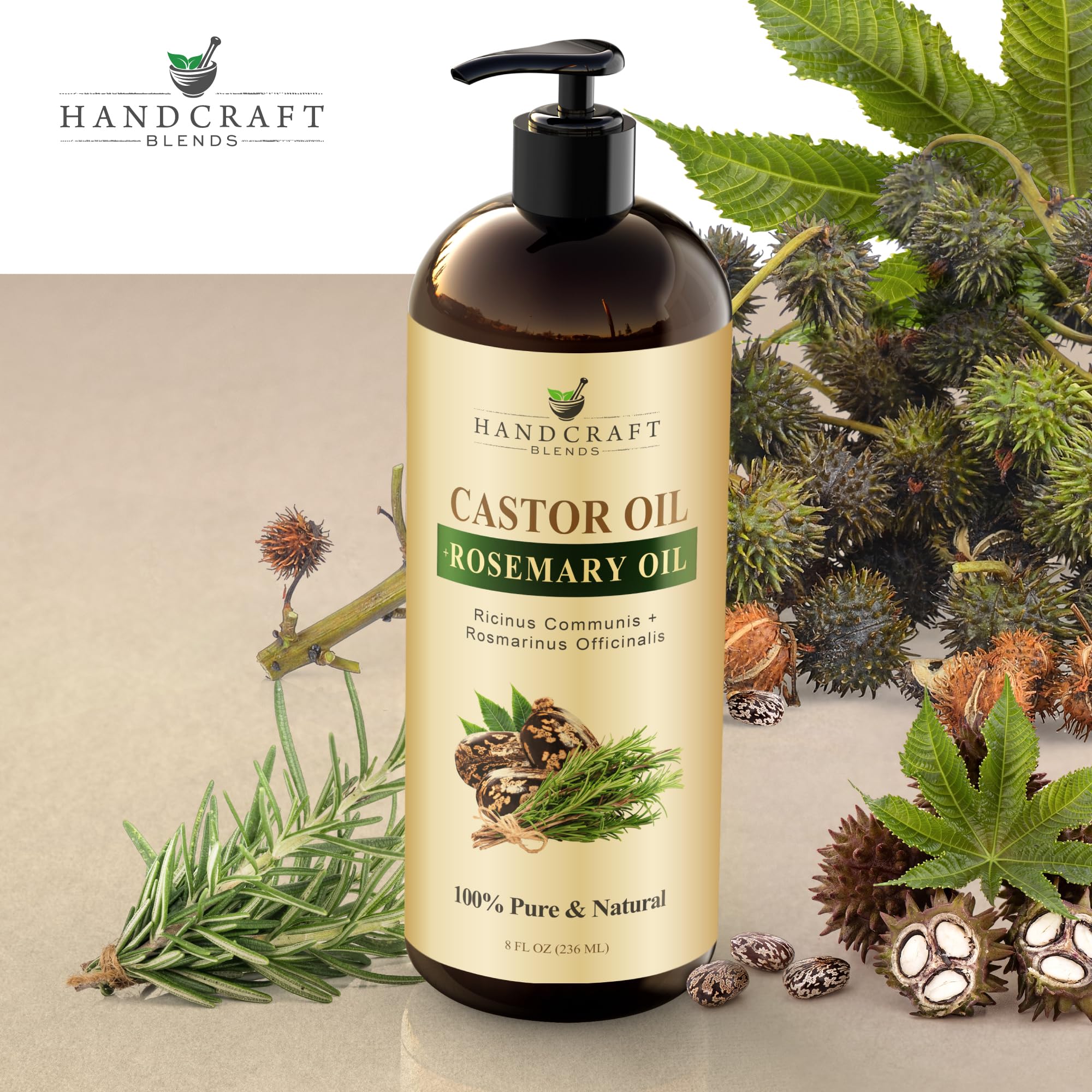 Handcraft Blends oil on lashes and brows for conditioning.