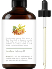 Handcraft Blends Frankincense oil 4oz packaging—ample supply for DIY projects.