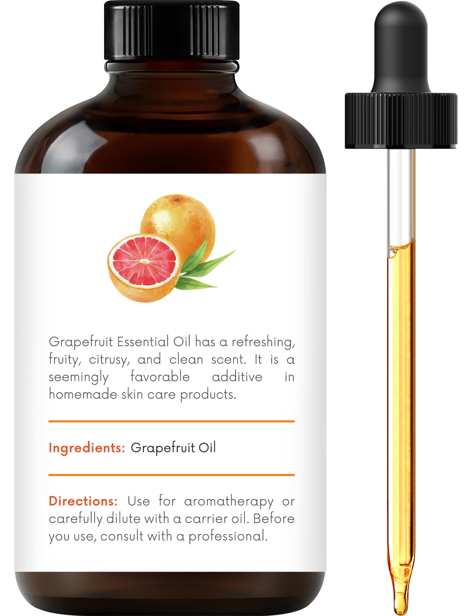 Handcraft Blends grapefruit essential oil used in skincare routines for natural fragrance.