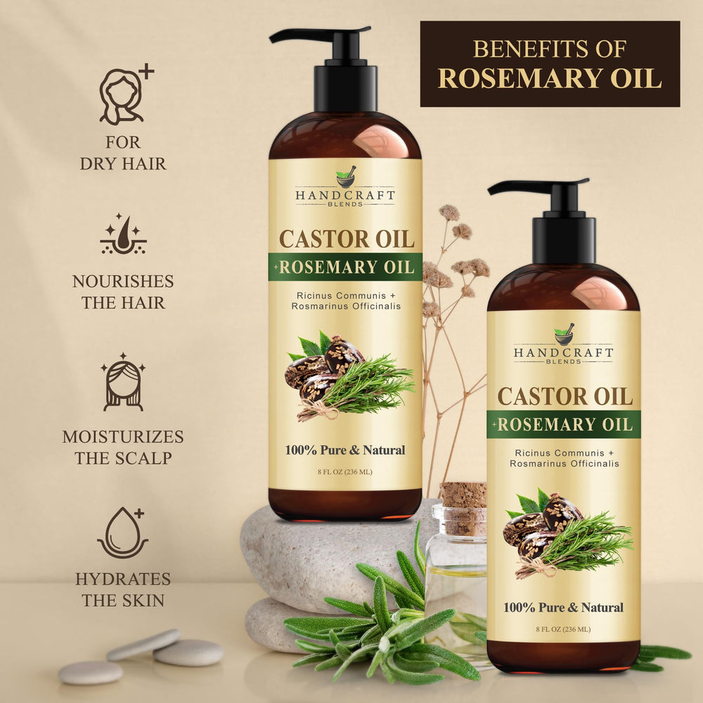 Handcraft Blends ingredients label highlights pure, hexane-free formula.