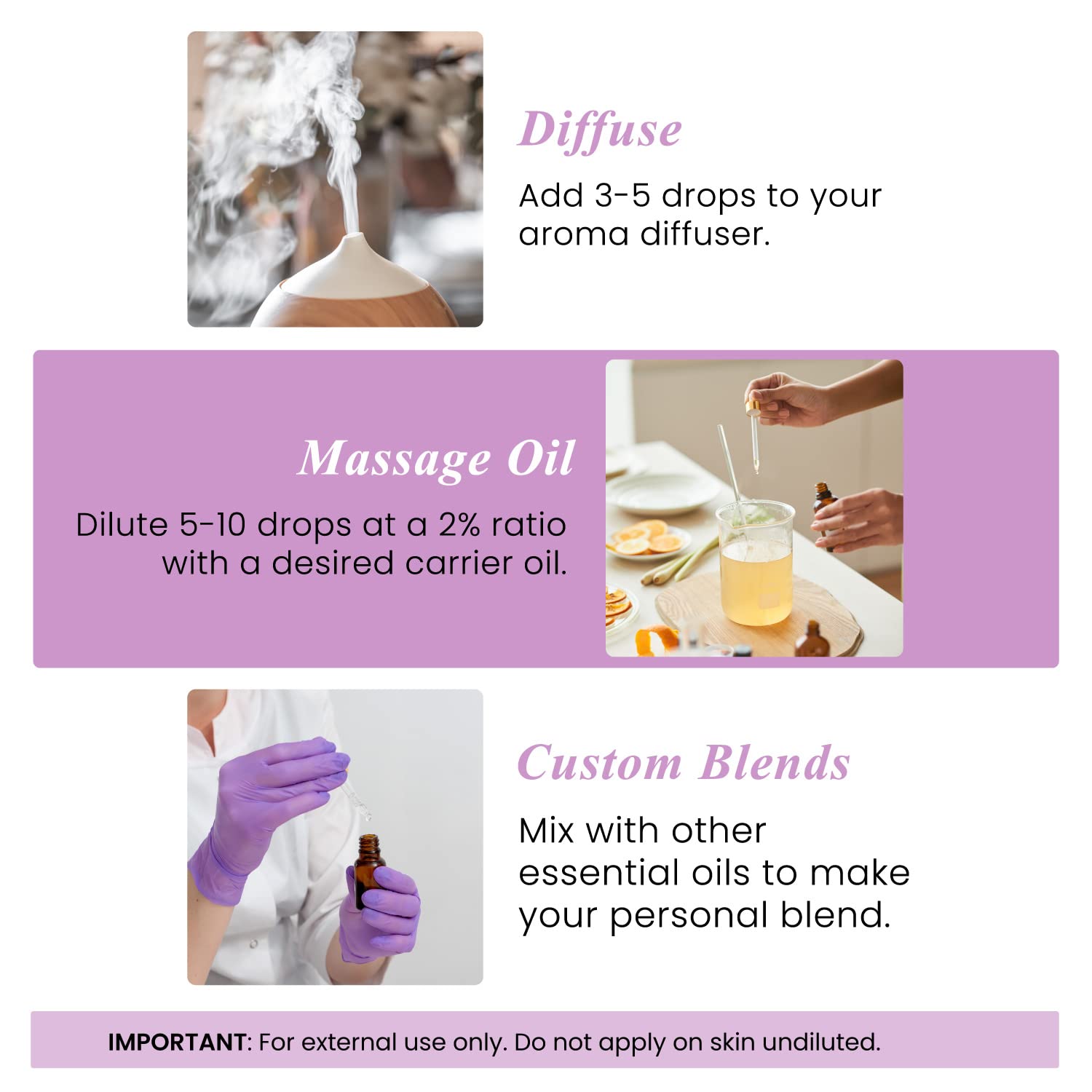 Handcraft Blends Lavender oil ideal for DIY skincare and soap making.