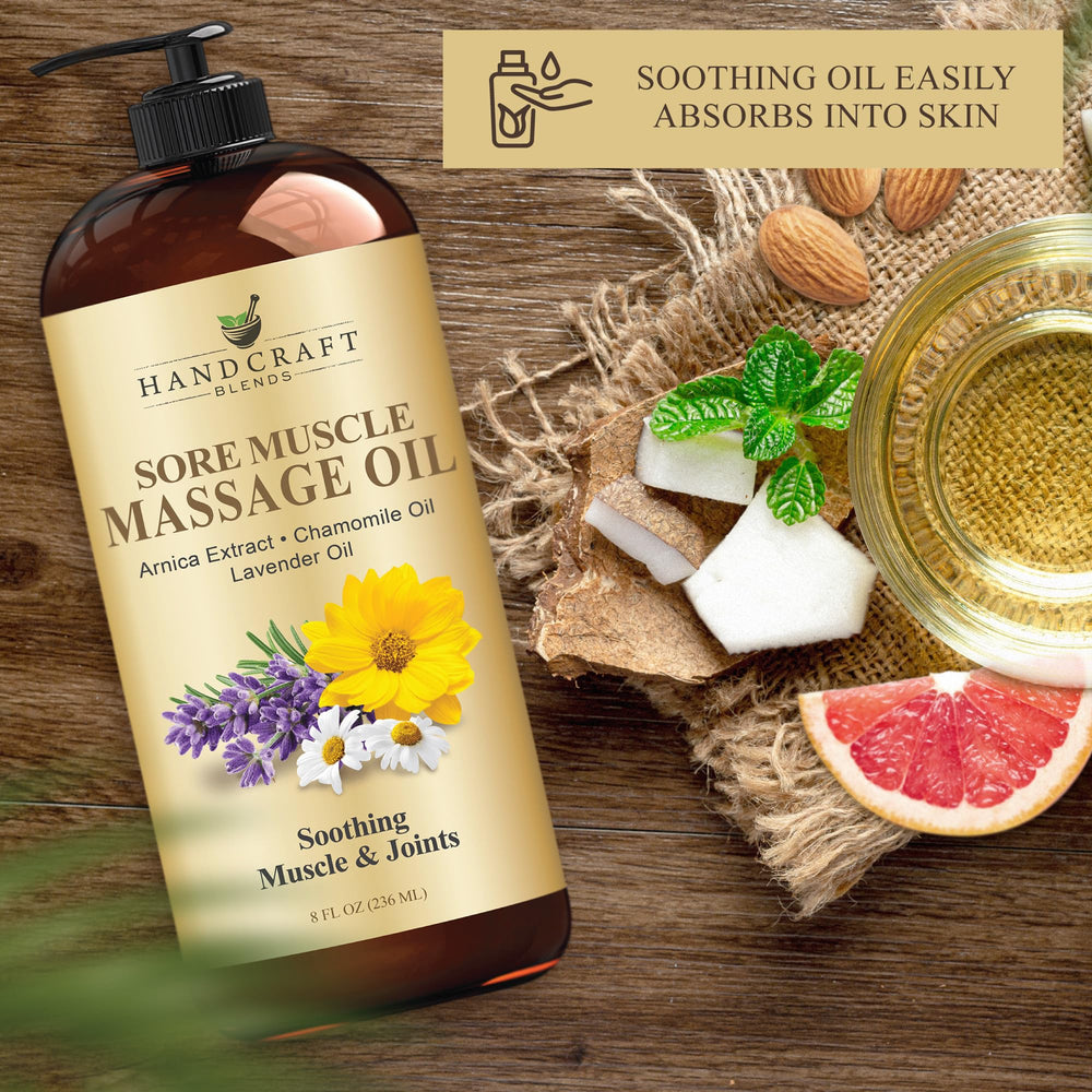 Handcraft Blends Ideal para masajes de cuerpo completo tras un día activo