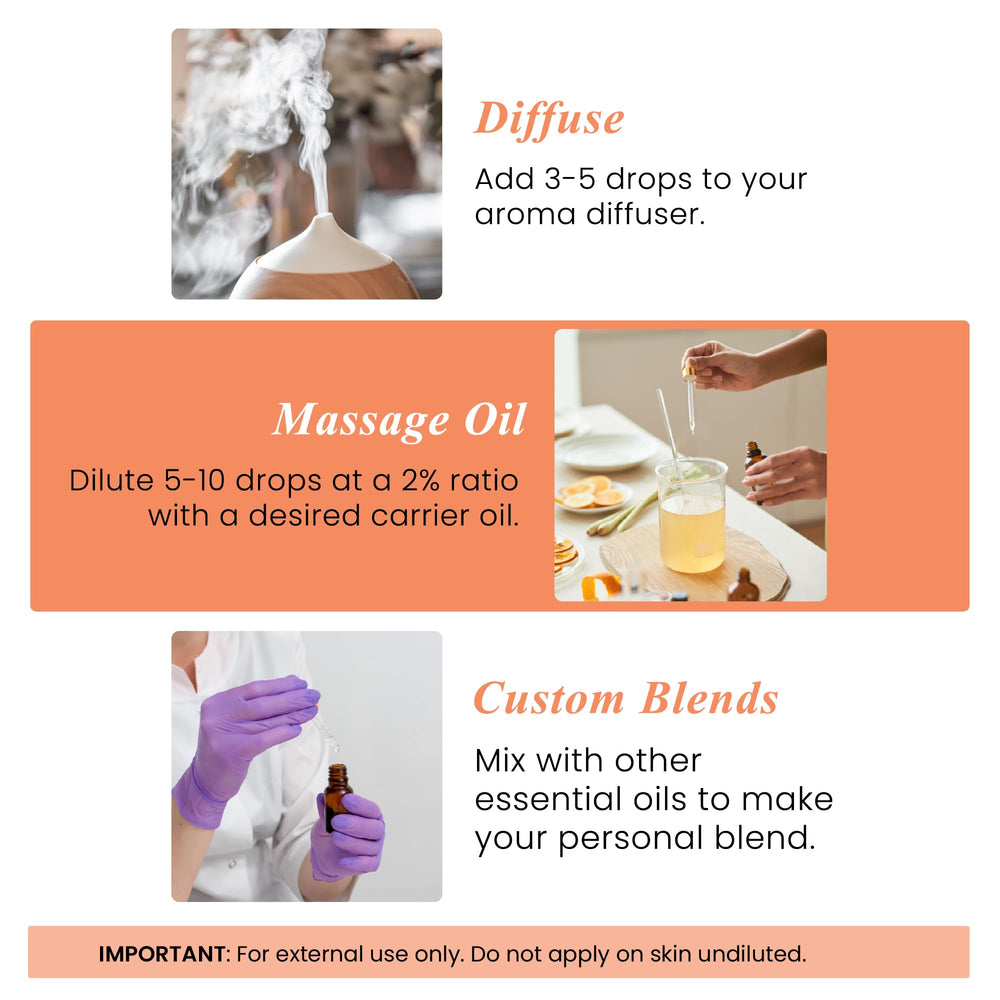Handcraft Blends Myrrh oil in amber bottle protects fragrance from light.